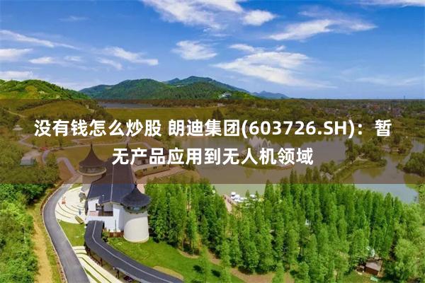 没有钱怎么炒股 朗迪集团(603726.SH):暂无产品应用到无人机领域
